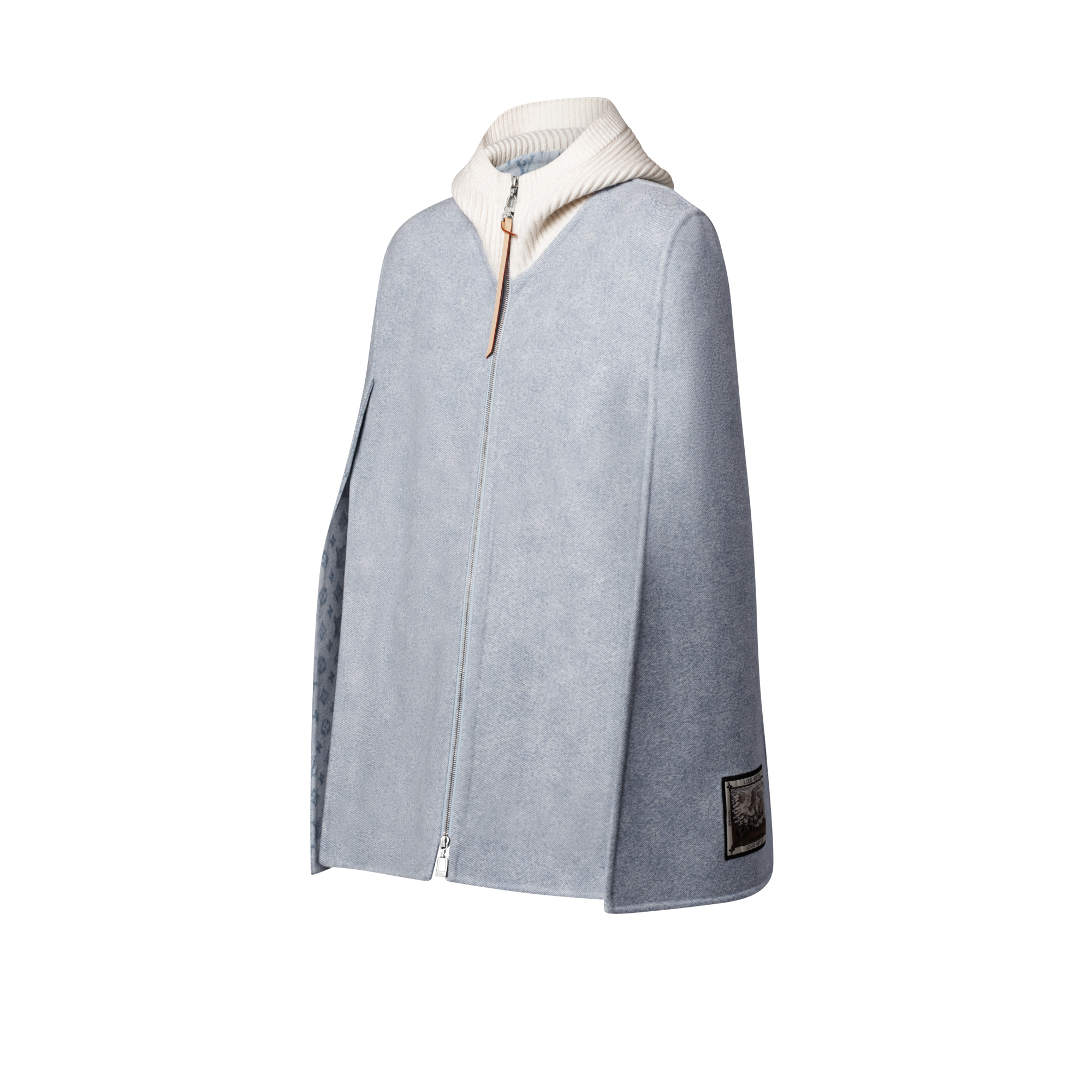  Ready to Wear Abrigos y chaquetas Capa de doble cara con efecto denim | Louis Vuitton ® (Ampliar producto)