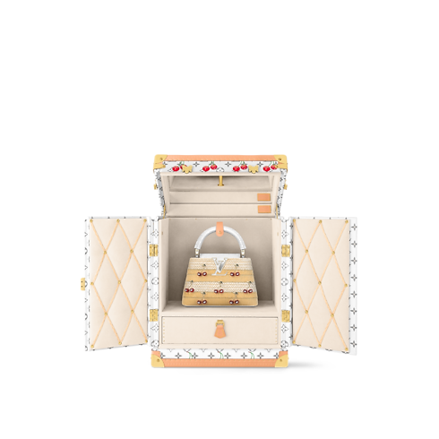 Crocodilien Brillant Bolsas de mano Capucines Capucines Mini Dans Coffret LV x TM | Louis Vuitton ® (Ampliar producto)