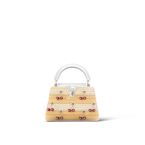 Crocodilien Brillant Bolsas de mano Capucines Capucines Mini Dans Coffret LV x TM | Louis Vuitton ® (Ampliar producto)