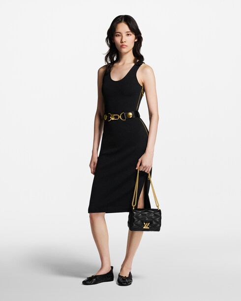 Ready-to-Wear Vestidos Vestido com Cinto e Mosquetão | Louis Vuitton ®