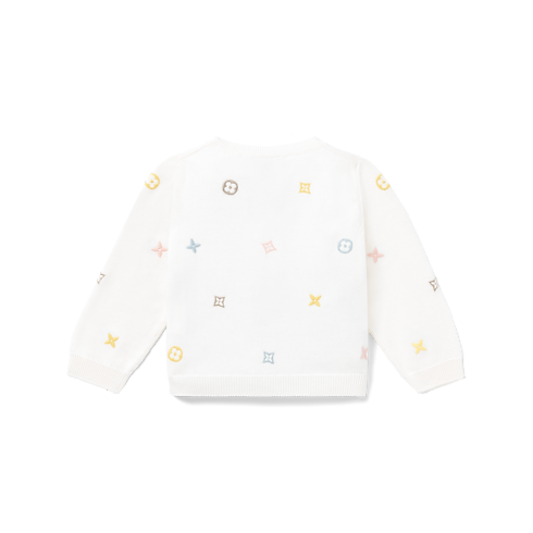S00 Regalos para bebés } Cárdigan bordado Meli Melo | Louis Vuitton ® (Ampliar producto)