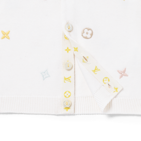 S00 Regalos para bebés } Cárdigan bordado Meli Melo | Louis Vuitton ® (Ampliar producto)