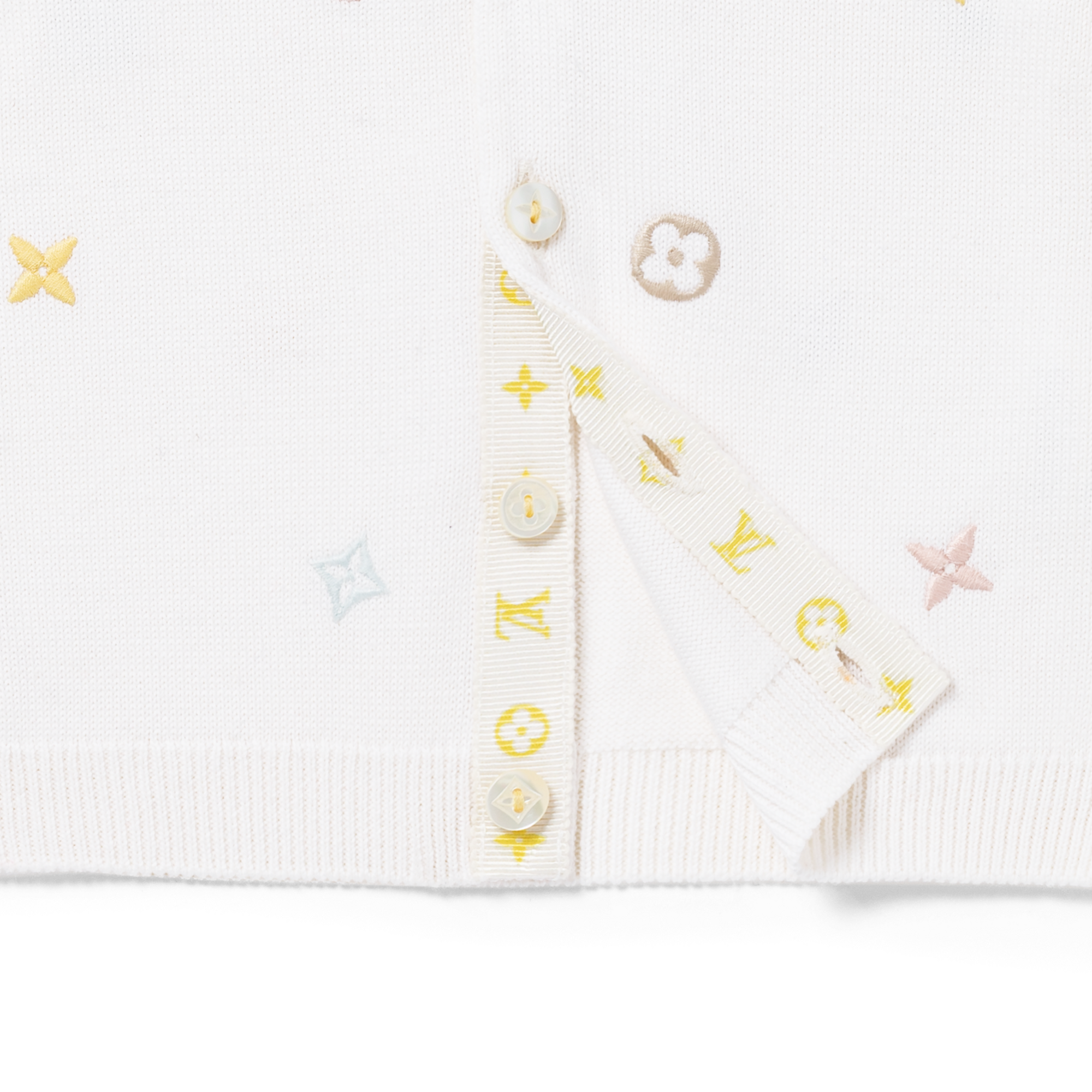 S00 Regalos para bebés } Cárdigan bordado Meli Melo | Louis Vuitton ® (Ampliar producto)