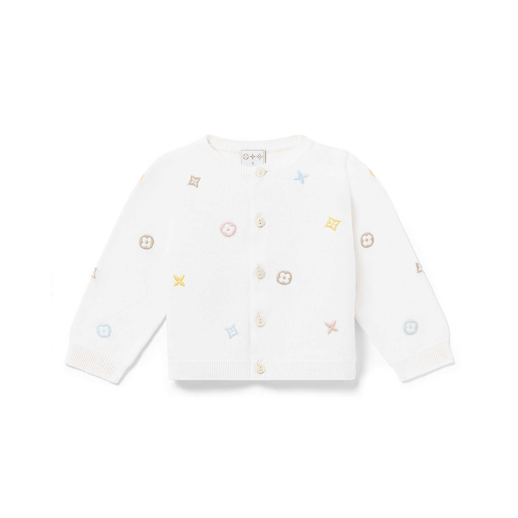 S00 Regalos para bebés } Cárdigan bordado Meli Melo | Louis Vuitton ® (Ampliar producto)