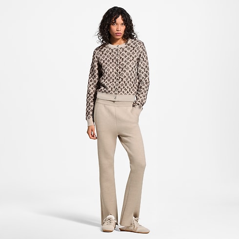 Novedades de Mujer } Cárdigan cepillado Monograma | Louis Vuitton ® (Ampliar producto)