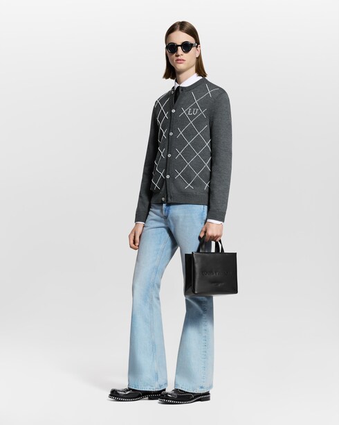 Ready-to-Wear All Ready-to-Wear Cardigan With Pearly Embroidery | Louis Vuitton ®