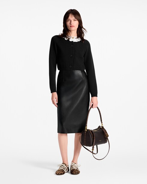 Ready-to-Wear Knitwear Ruffle Collar Cardigan | Louis Vuitton ®