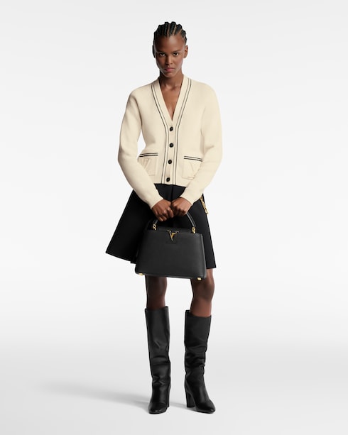 Ready-to-Wear Knitwear Stripe Accent Cardigan | Louis Vuitton ®