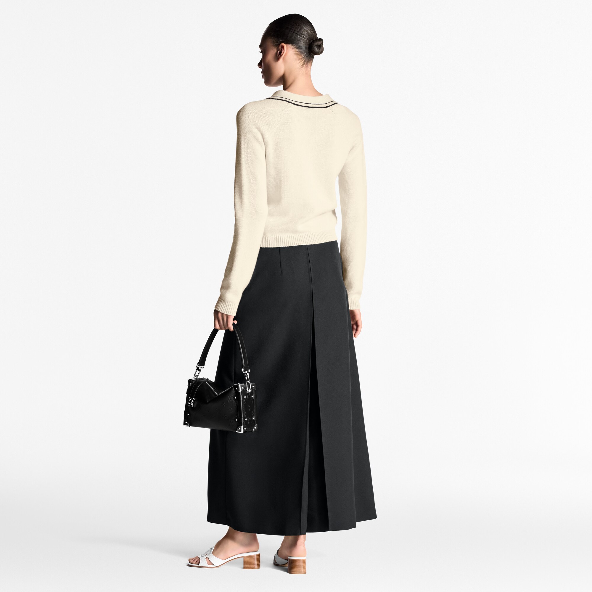  Ready to Wear Prendas tejidas Cárdigan con detalle de rayas | Louis Vuitton ® (Ampliar producto)