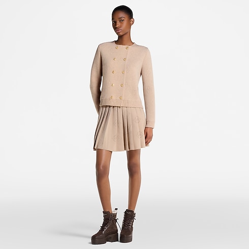 Ready to Wear Prendas tejidas Cárdigan con motivo Mahina Monograma | Louis Vuitton ® (Ampliar producto)