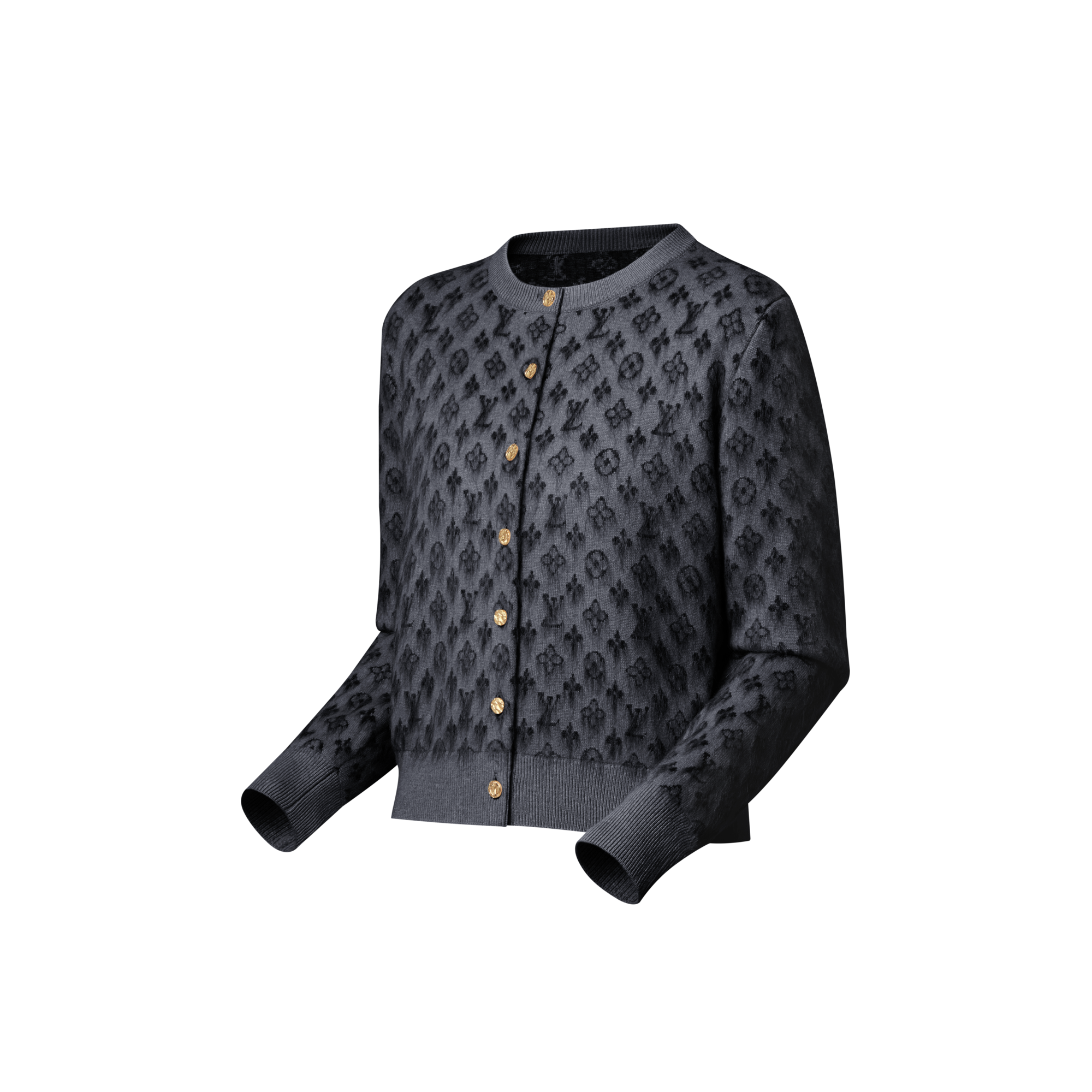  Ready to Wear Prendas tejidas Cárdigan con motivo Monograma | Louis Vuitton ® (Ampliar producto)