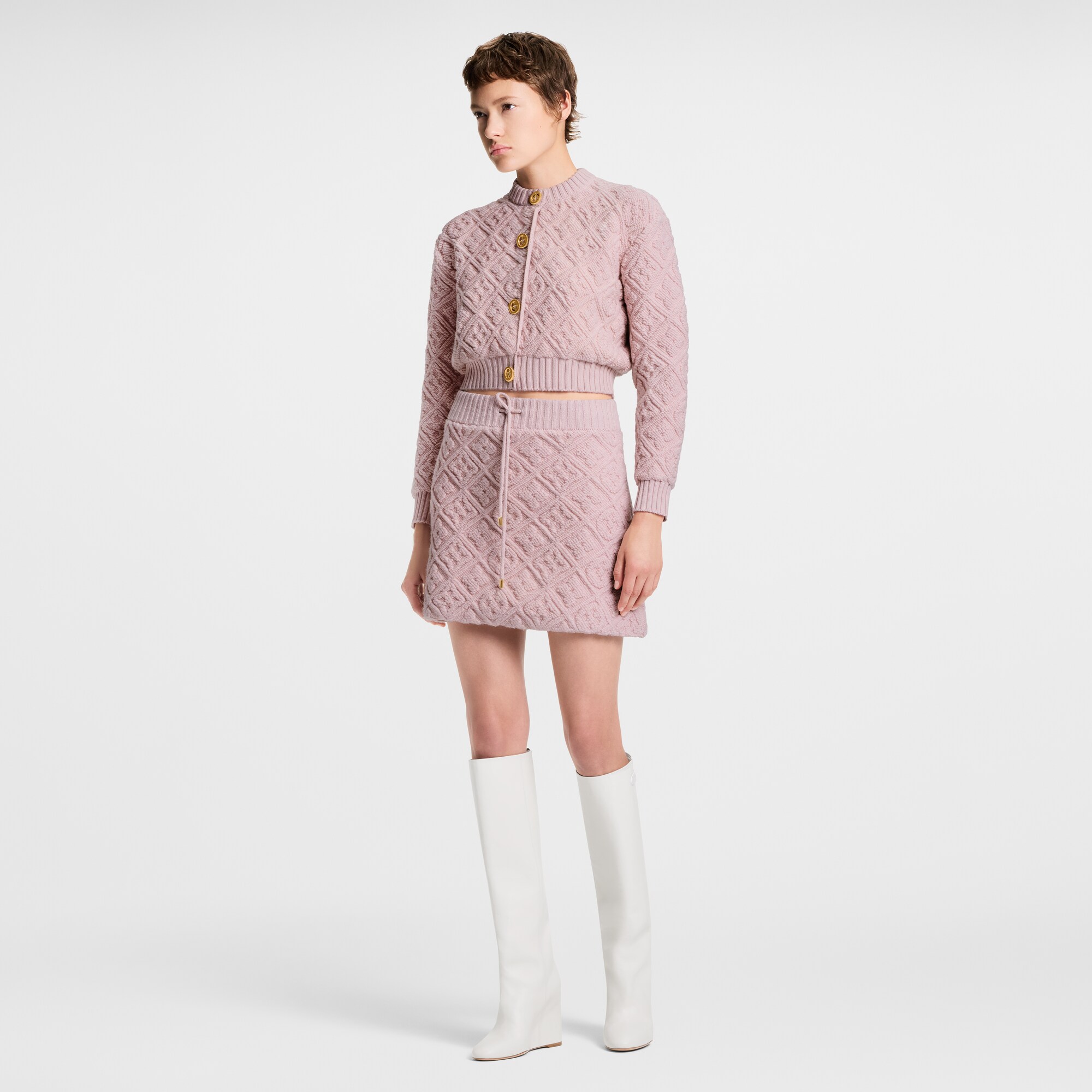  Ready to Wear Prendas tejidas Cárdigan de felpa Monograma | Louis Vuitton ® (Ampliar producto)