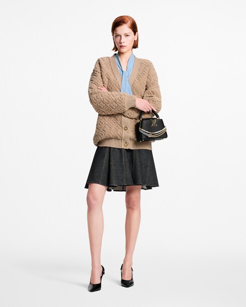 Ready-to-Wear Tricot Cardigã Atoalhado com Monogram | Louis Vuitton ®