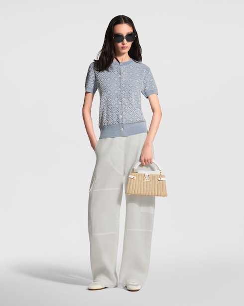 Ready-to-Wear Knitwear Monogram Toweling Cardigan | Louis Vuitton ®