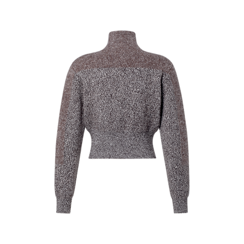 Novedades de Mujer } Cárdigan de punto con cierre y motivo gráfico | Louis Vuitton ® (Ampliar producto)