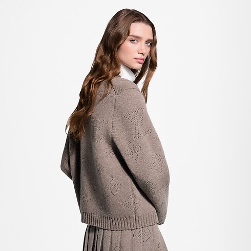 Novedades de Mujer } Cárdigan de punto de doble botonadura | Louis Vuitton ® (Ampliar producto)