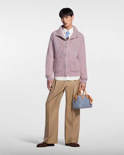 Ready-to-Wear All Ready-to-Wear Tweed Mohair Cardigan | Louis Vuitton ®