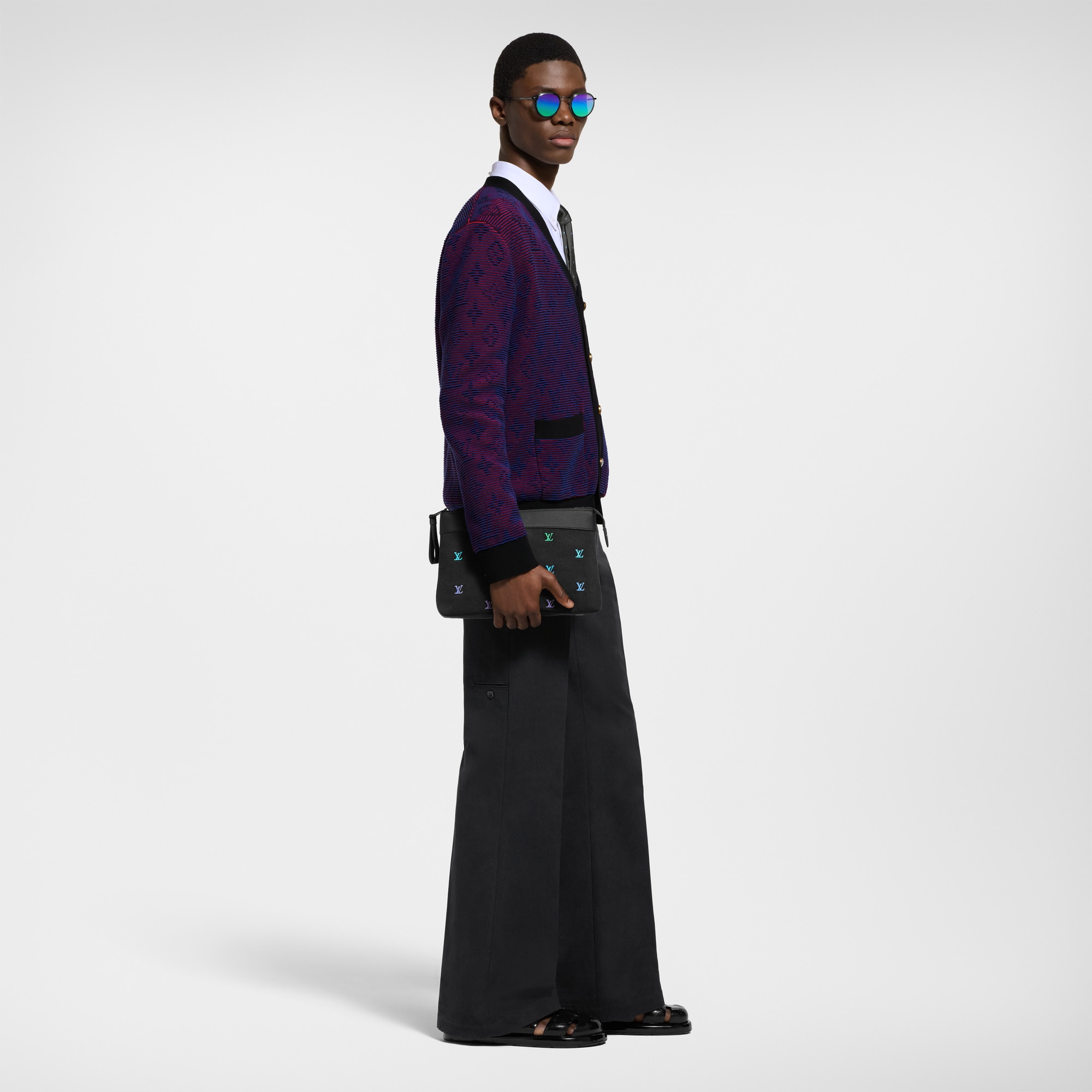  Ready to Wear Prendas tejidas y sudaderas Cárdigan en Jacquard Monograma | Louis Vuitton ® (Ampliar producto)