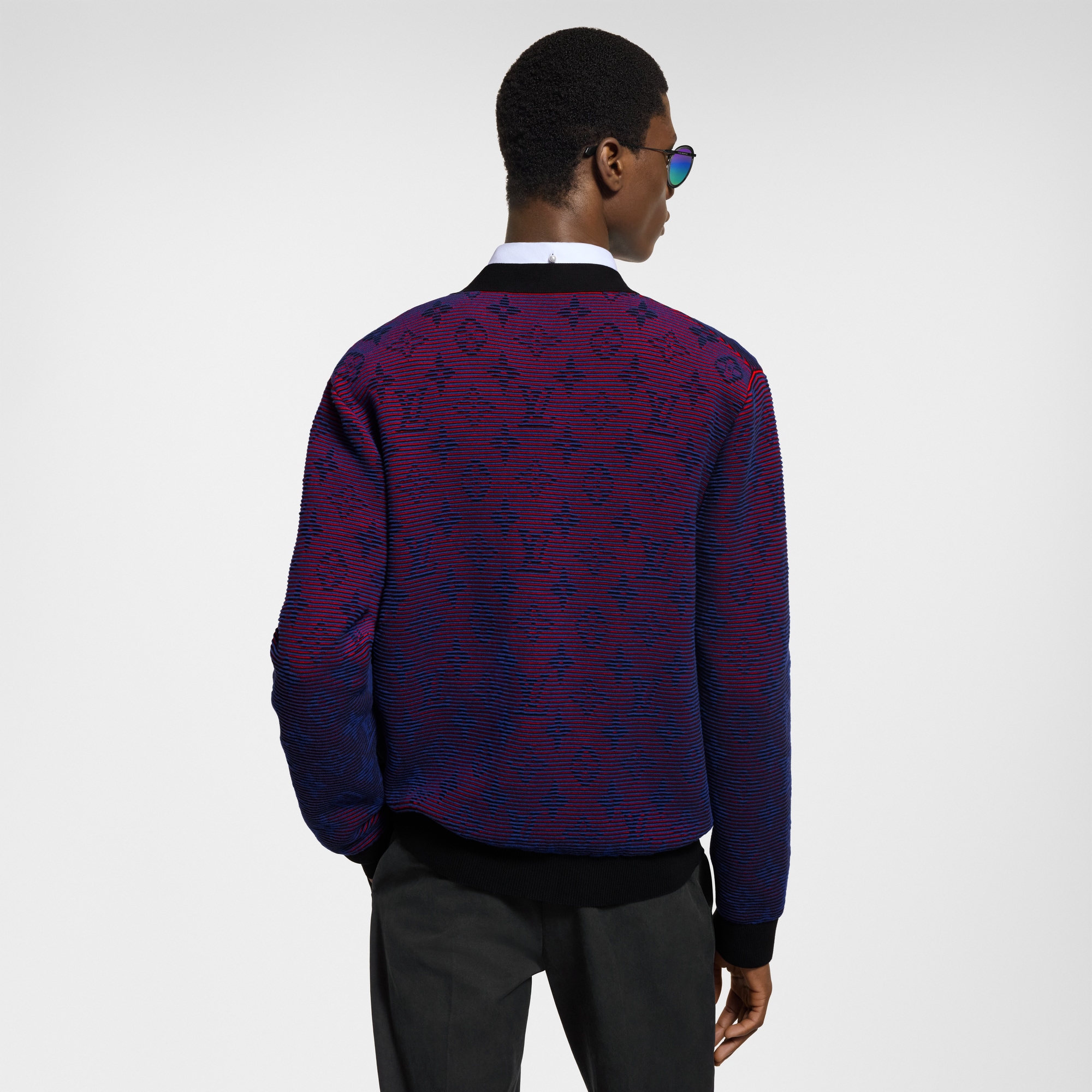  Ready to Wear Prendas tejidas y sudaderas Cárdigan en Jacquard Monograma | Louis Vuitton ® (Ampliar producto)
