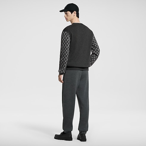 Ready to Wear Prendas tejidas y sudaderas Cárdigan en mezcla de cachemir con motivo Monograma | Louis Vuitton ® (Ampliar producto)
