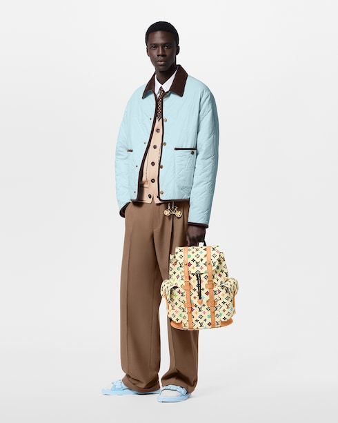 Discontinued Product Obs 12 Cardigã Leve com Assinatura | Louis Vuitton ®