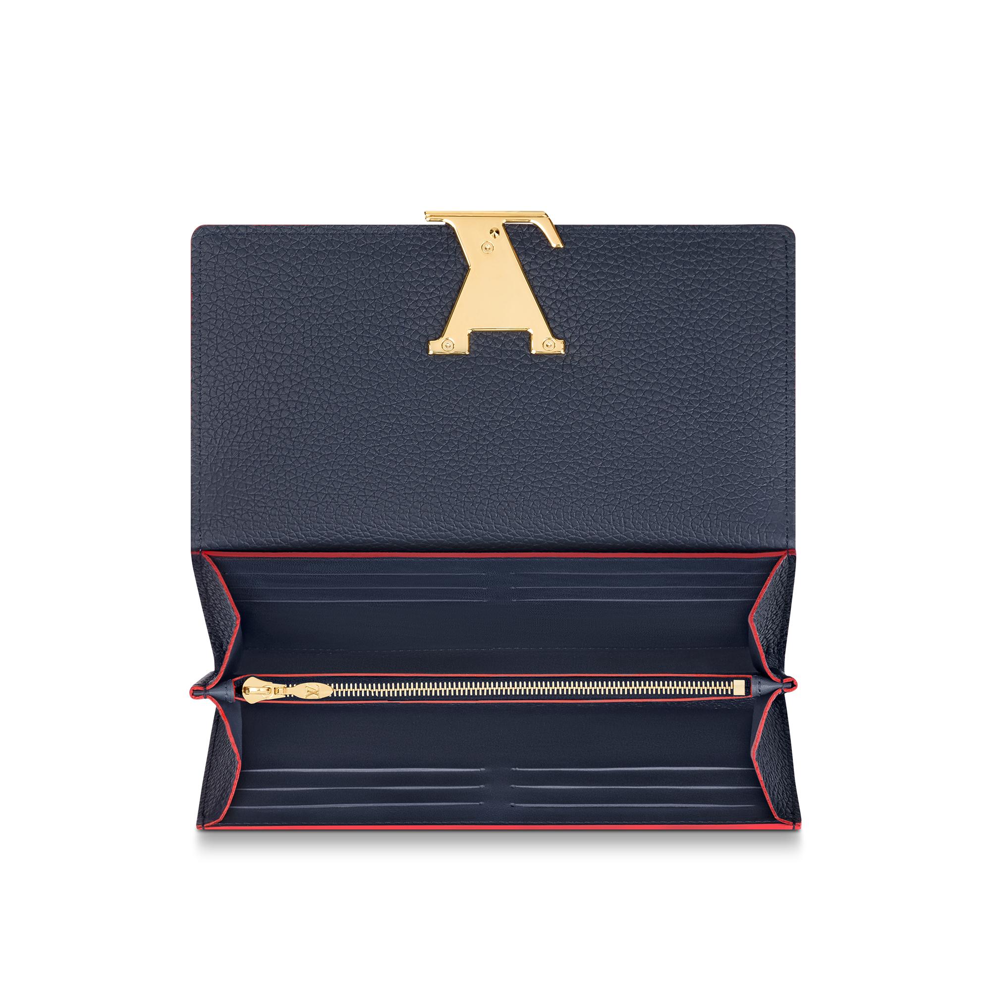 Taurillon Carteras y artículos de piel pequeños Todas las carteras y artículos de piel pequeños Cartera Capucines | Louis Vuitton ® (Ampliar producto)