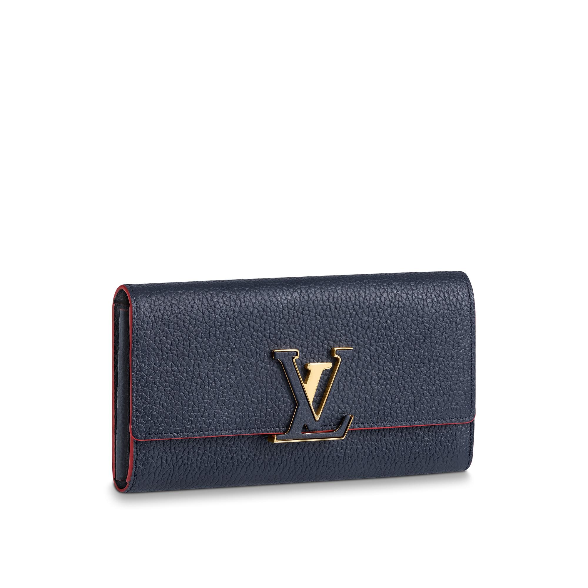 Taurillon Carteras y artículos de piel pequeños Todas las carteras y artículos de piel pequeños Cartera Capucines | Louis Vuitton ® (Ampliar producto)