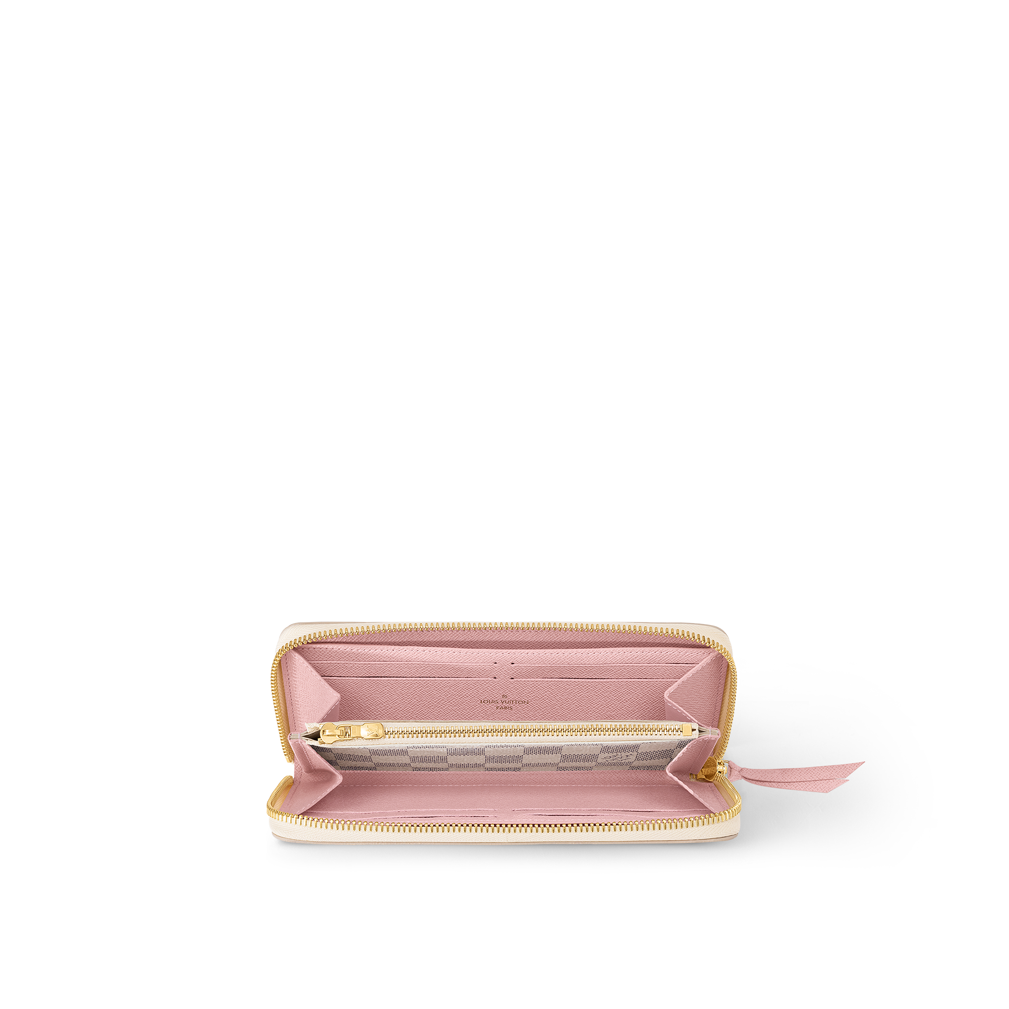 Damier Azur Canvas Carteras y artículos de piel pequeños Todas las carteras y artículos de piel pequeños Cartera Clémence | Louis Vuitton ® (Ampliar producto)