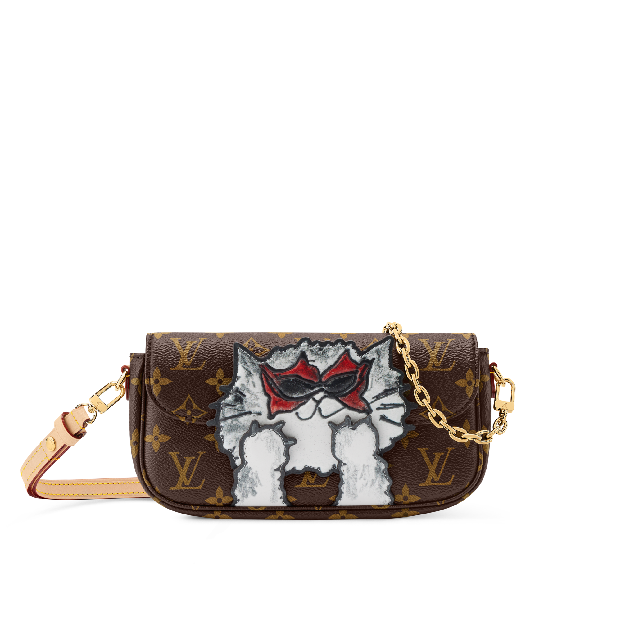 Monogram Carteras y artículos de piel pequeños Carteras con cadena y Micro Bolsas Cartera con cadena Ivy | Louis Vuitton ® (Ampliar producto)