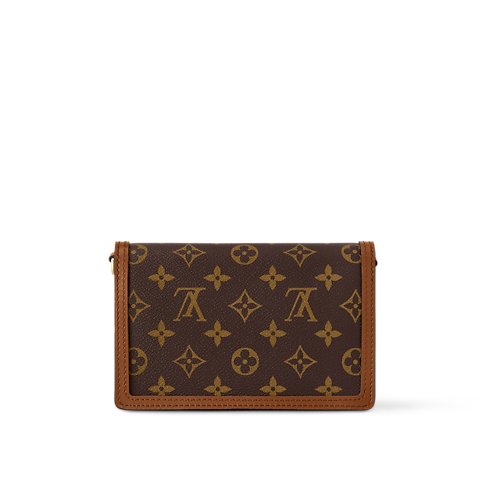 Autres Toiles Monogram Carteras y artículos de piel pequeños Todas las carteras y artículos de piel pequeños Cartera Dauphine con cadena | Louis Vuitton ® (Ampliar producto)