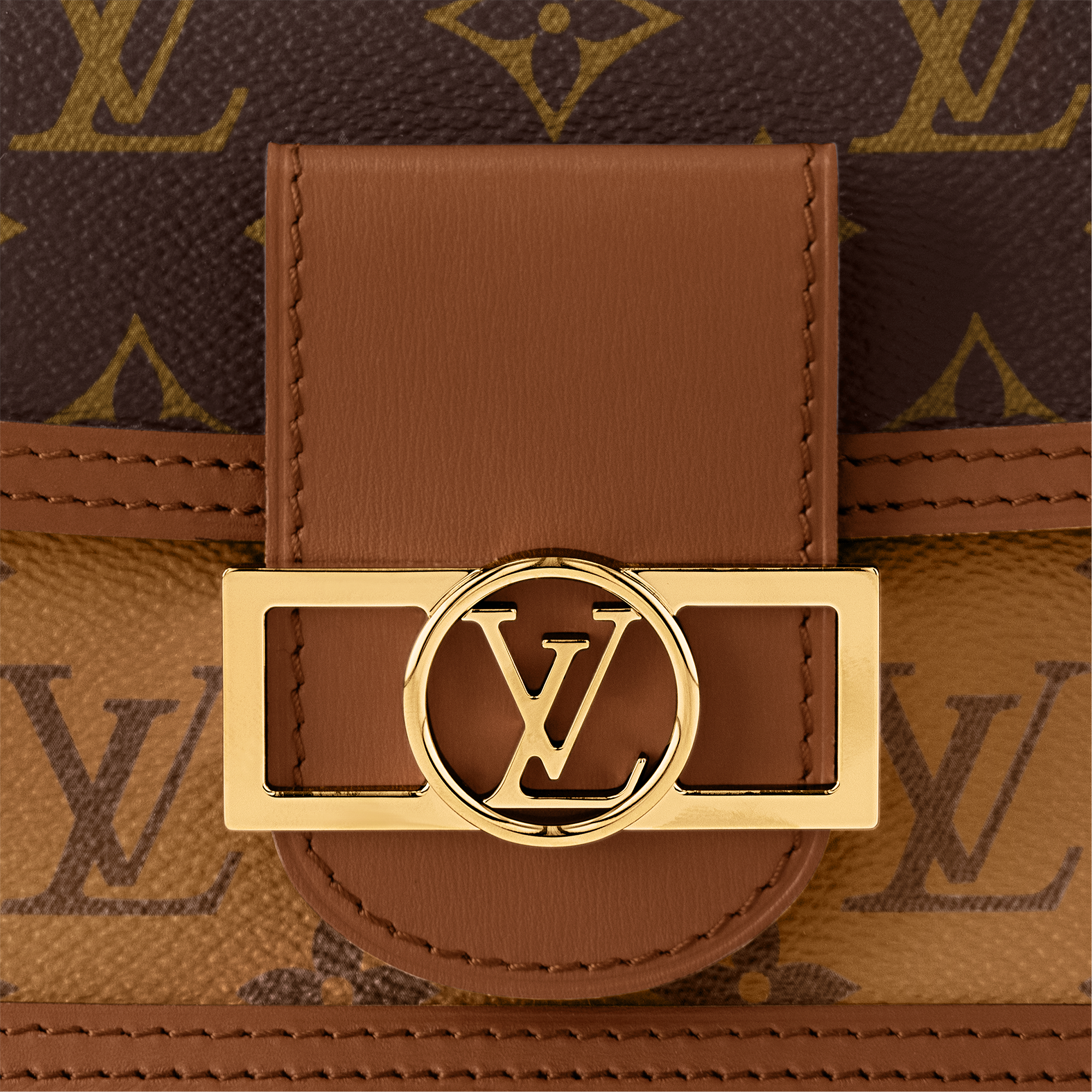 Autres Toiles Monogram Carteras y artículos de piel pequeños Todas las carteras y artículos de piel pequeños Cartera Dauphine con cadena | Louis Vuitton ® (Ampliar producto)