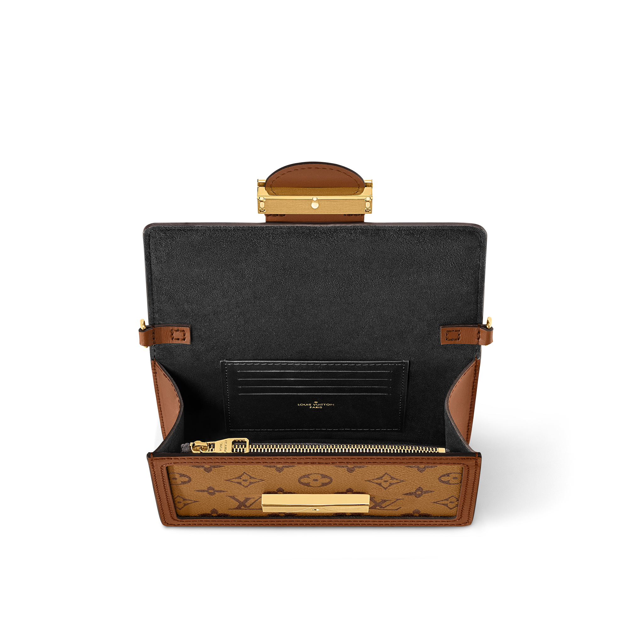 Autres Toiles Monogram Carteras y artículos de piel pequeños Todas las carteras y artículos de piel pequeños Cartera Dauphine con cadena | Louis Vuitton ® (Ampliar producto)