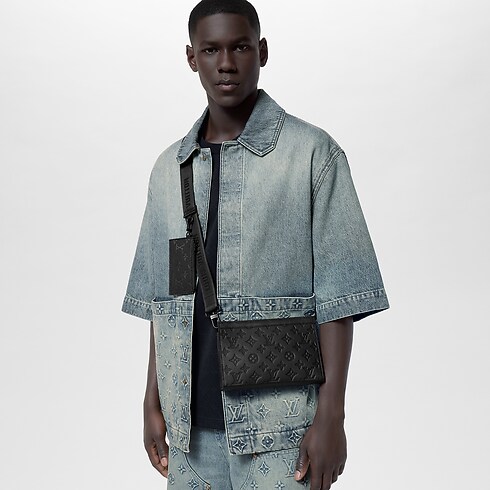 Monogram Shadow Bolsas All Collections Cartera Gaston con correa | Louis Vuitton ® (Ampliar producto)