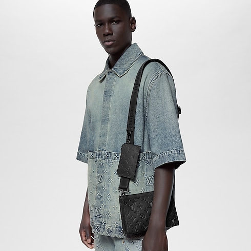 Monogram Shadow Bolsas All Collections Cartera Gaston con correa | Louis Vuitton ® (Ampliar producto)