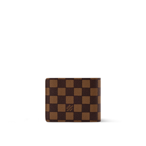Damier Ebene Canvas Artículos Pequeños de Piel para Hombre Carteras compactas y largas Cartera Multiple | Louis Vuitton ® (Ampliar producto)