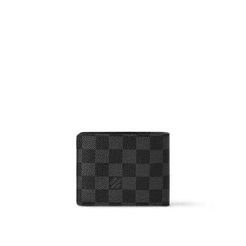 Canvas Damier Graphite Personalización Artículos de piel pequeños Cartera Multiple | Louis Vuitton ® (Ampliar producto)