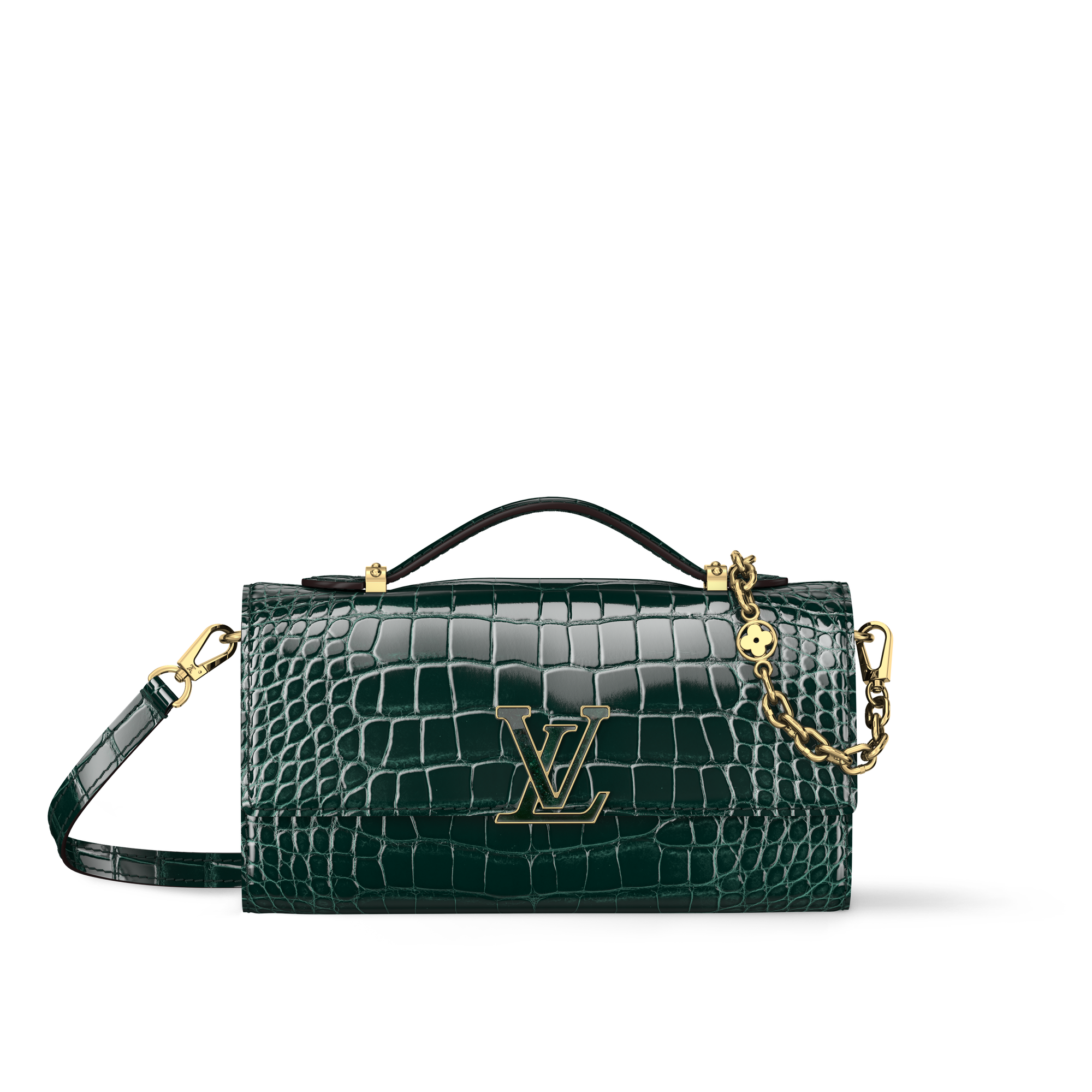Crocodilien Brillant Carteras y artículos de piel pequeños Carteras de piel exótica Cartera On Chain Capucines | Louis Vuitton ® (Ampliar producto)