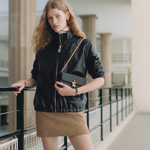 Carteras y artículos de piel pequeños Novedades Cartera On Chain LV Bloom | Louis Vuitton ® (Ampliar producto)