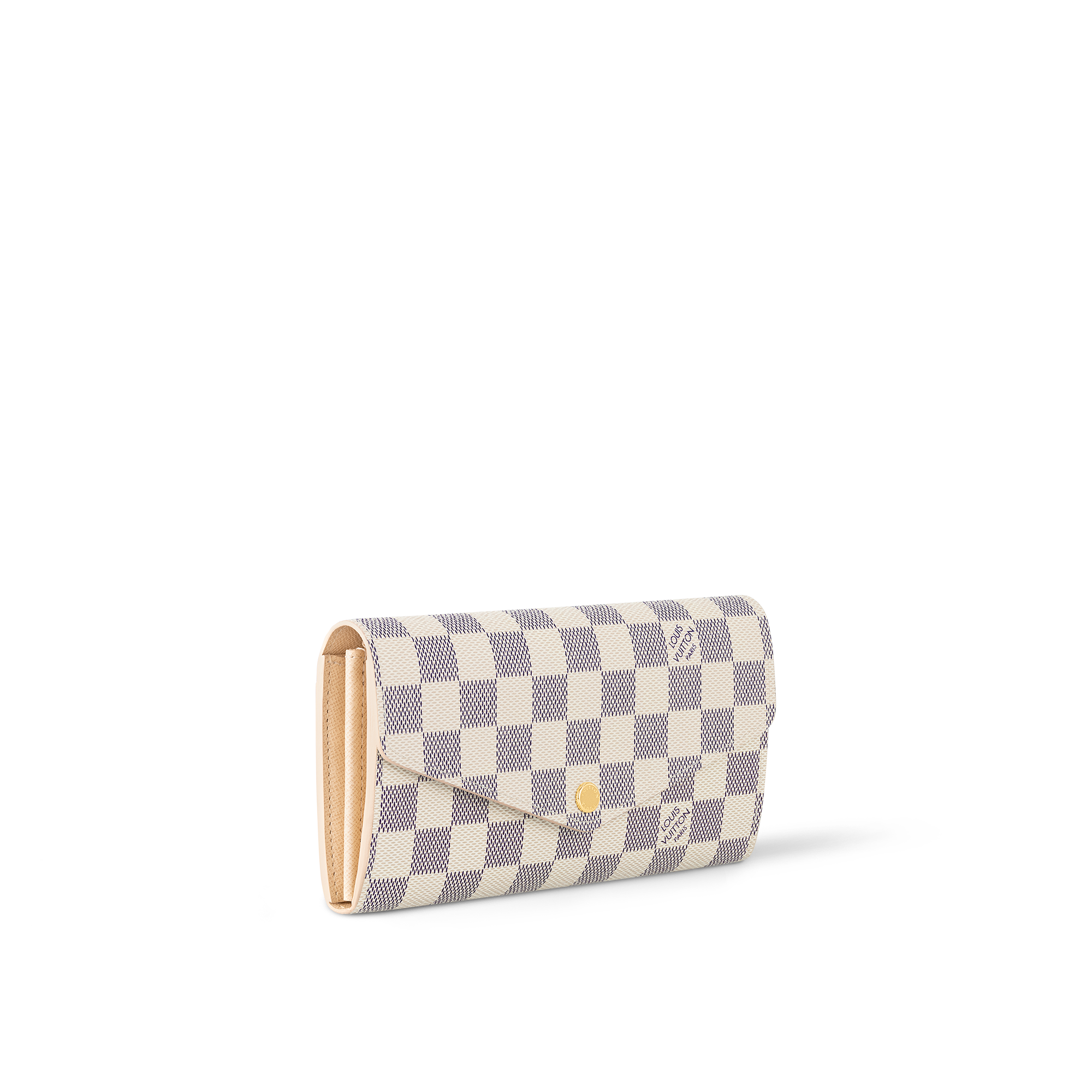 Damier Azur Canvas  Carteras y artículos de piel pequeños Todas las carteras y artículos de piel pequeños Cartera Sarah | Louis Vuitton ® (Ampliar producto)