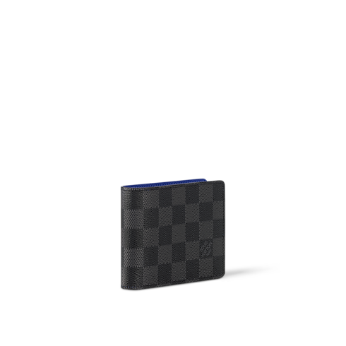 Canvas Damier Graphite Artículos Pequeños de Piel para Hombre Carteras compactas y largas Cartera Slender | Louis Vuitton ® (Ampliar producto)