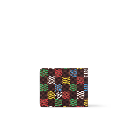 Damier Ebene Canvas Artículos Pequeños de Piel para Hombre Carteras compactas y largas Cartera Slender | Louis Vuitton ® (Ampliar producto)