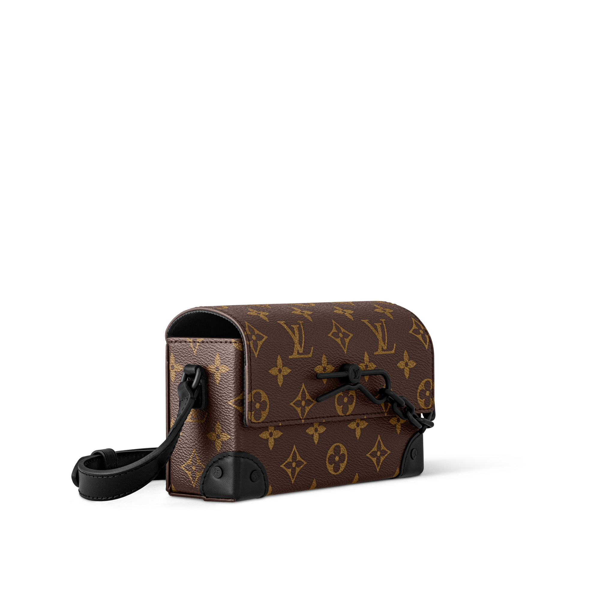 Monogram Macassar Carteras y artículos de piel pequeños Bolsas pequeñas Cartera Steamer con correa | Louis Vuitton ® (Ampliar producto)