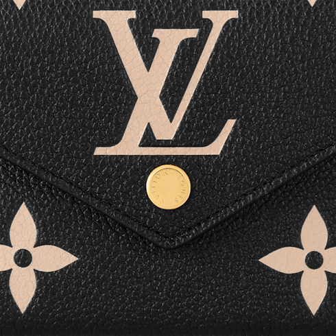 Bicolor Monogram Empreinte Leather Carteras y artículos de piel pequeños Todas las carteras y artículos de piel pequeños Cartera Victoire | Louis Vuitton ® (Ampliar producto)