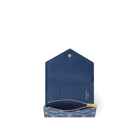 Monogram Denim Carteras y artículos de piel pequeños Carteras largas y compactas Cartera Victorine | Louis Vuitton ® (Ampliar producto)