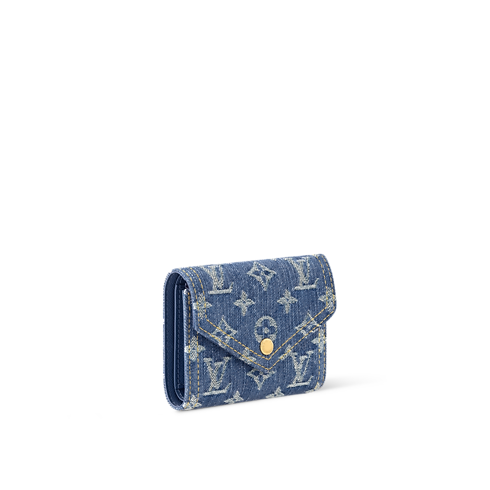 Monogram Denim Carteras y artículos de piel pequeños Carteras largas y compactas Cartera Victorine | Louis Vuitton ® (Ampliar producto)