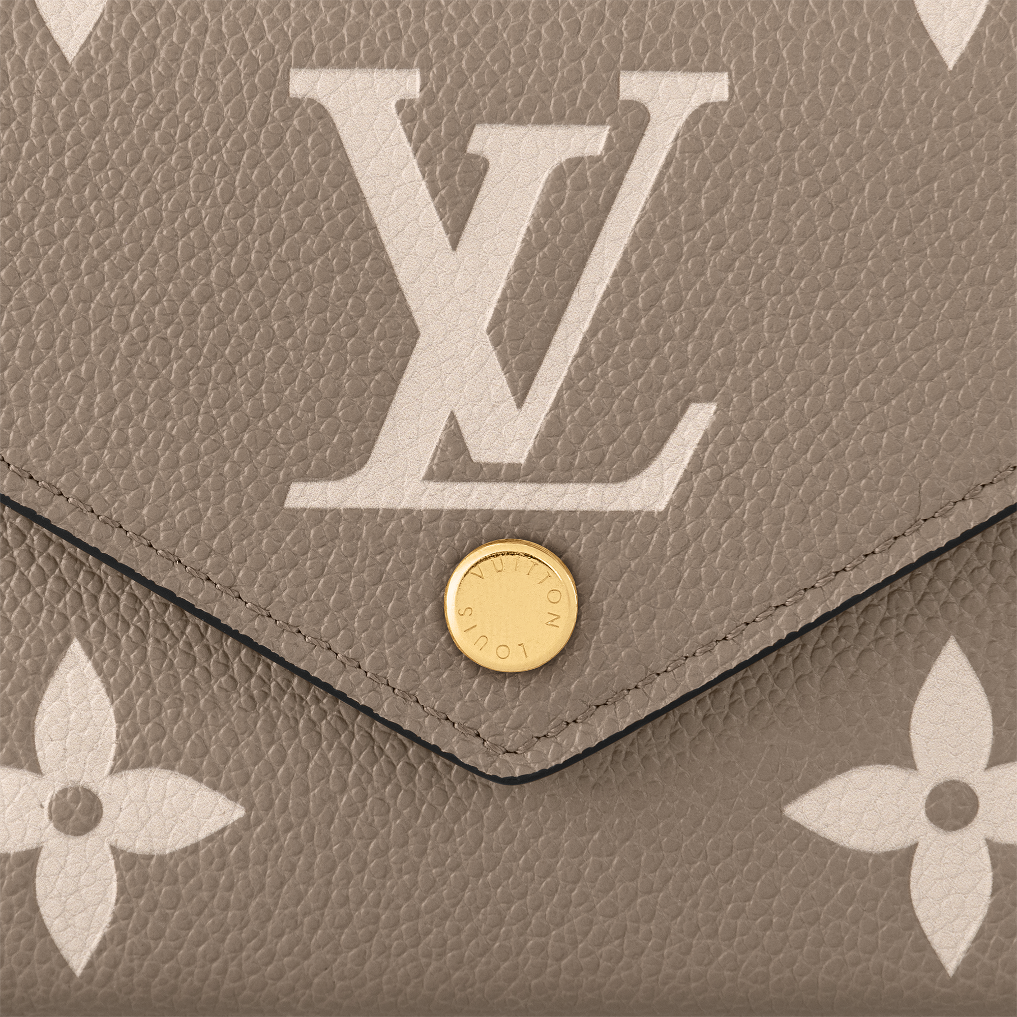 Bicolor Monogram Empreinte Leather Carteras y artículos de piel pequeños Todas las carteras y artículos de piel pequeños Cartera Victorine | Louis Vuitton ® (Ampliar producto)