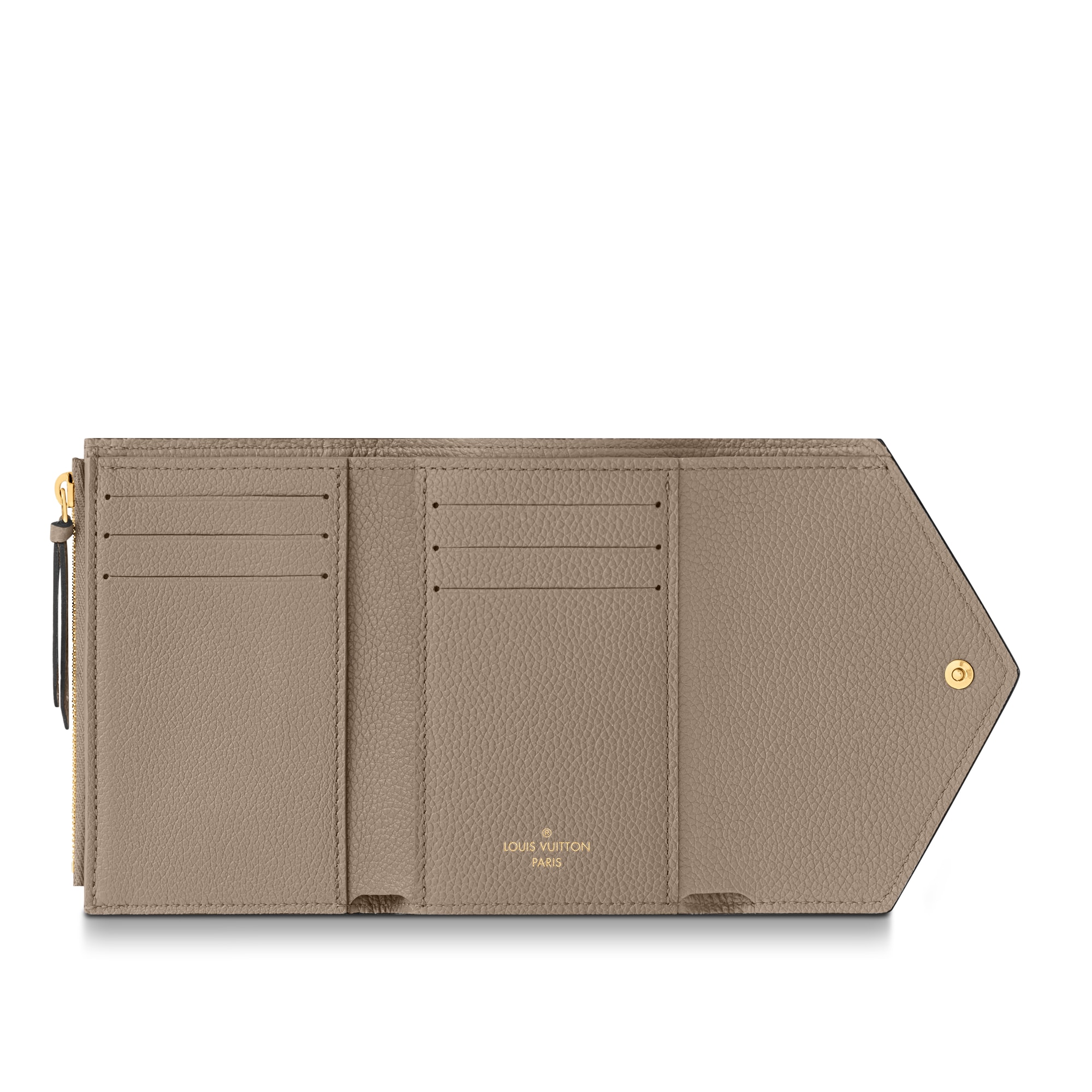 Bicolor Monogram Empreinte Leather Carteras y artículos de piel pequeños Todas las carteras y artículos de piel pequeños Cartera Victorine | Louis Vuitton ® (Ampliar producto)
