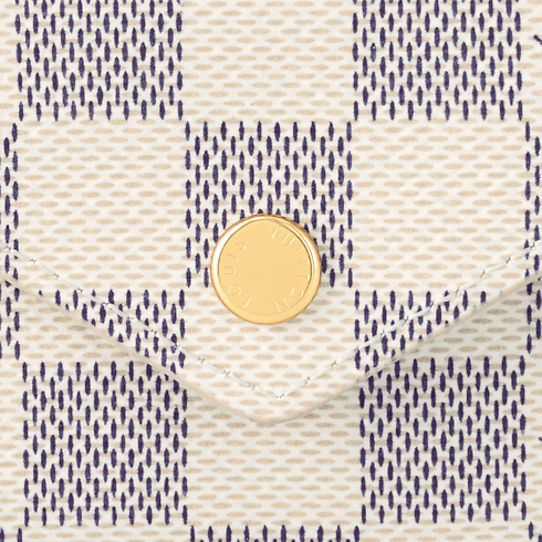 Damier Azur Canvas Carteras y artículos de piel pequeños Todas las carteras y artículos de piel pequeños Cartera Victorine | Louis Vuitton ® (Ampliar producto)