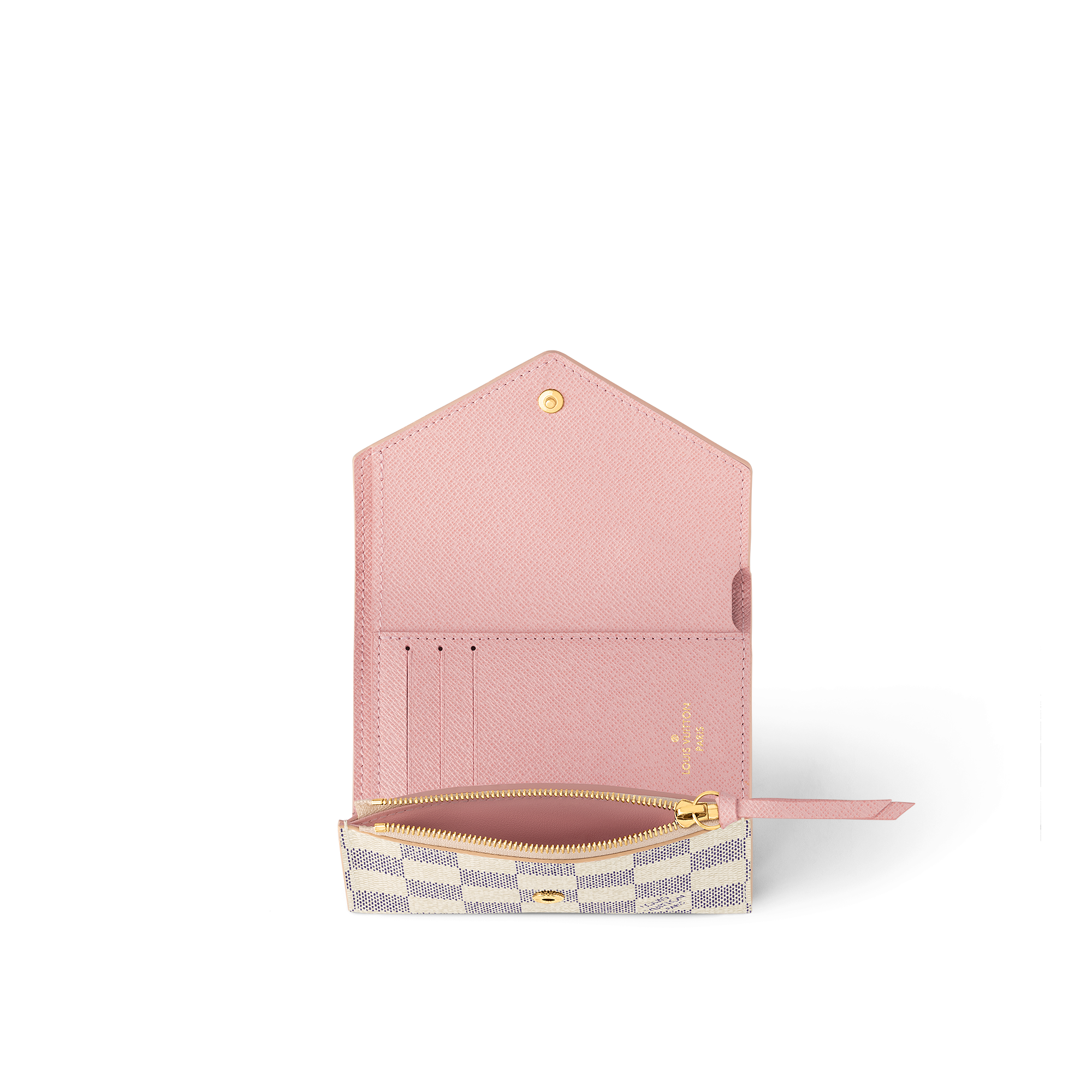Damier Azur Canvas Carteras y artículos de piel pequeños Todas las carteras y artículos de piel pequeños Cartera Victorine | Louis Vuitton ® (Ampliar producto)