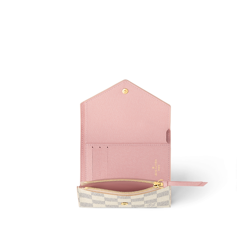 Damier Azur Canvas Carteras y artículos de piel pequeños Todas las carteras y artículos de piel pequeños Cartera Victorine | Louis Vuitton ® (Ampliar producto)